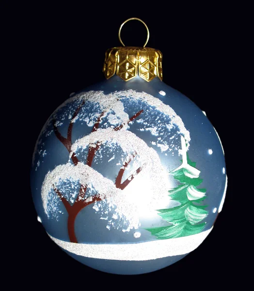 Boże Narodzenie drzewo piłka — Zdjęcie stockowe