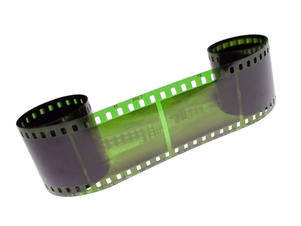 Grüner Filmstreifen — Stockfoto