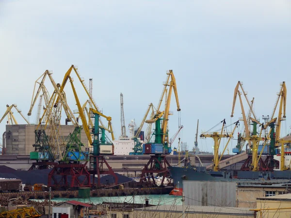 stock image Cargo cranes