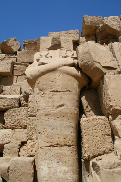 Estátua do Faraó — Fotografia de Stock