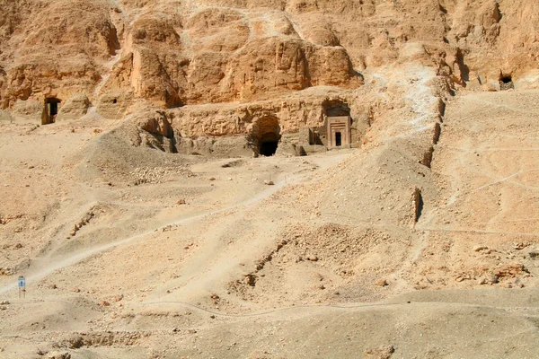 Túmulos de sacerdotes no Egito — Fotografia de Stock