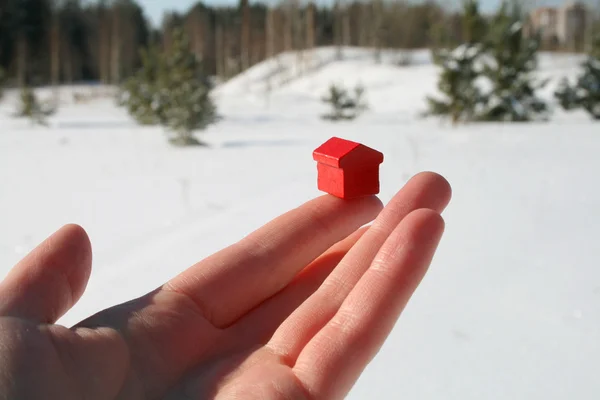 stock image House on hand