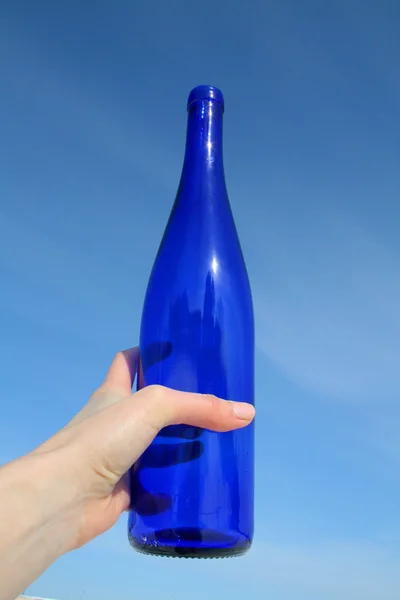 Blue Bottle — Stock Photo, Image