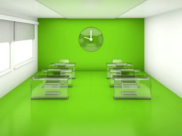 Klassenzimmer-Innenraum — Stockfoto