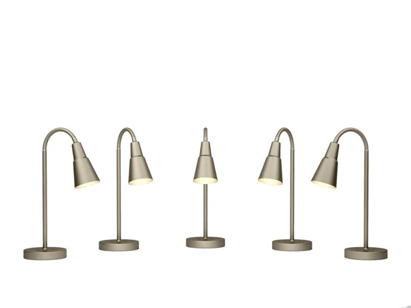 Desk lamps — Stock Photo, Image