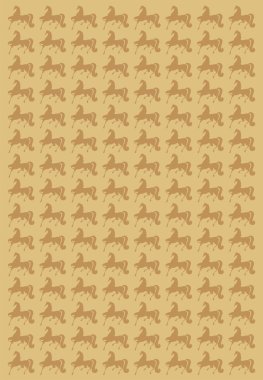 Background with a horse 4 clipart