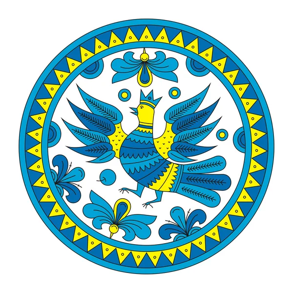 Декоративная птица 2 — стоковый вектор