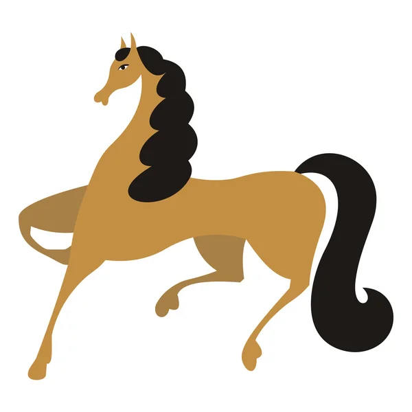 Конь 1 — стоковый вектор