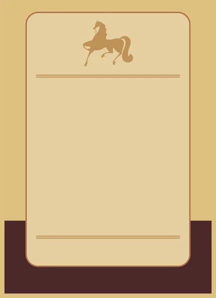 Кінь 3 — стоковий вектор