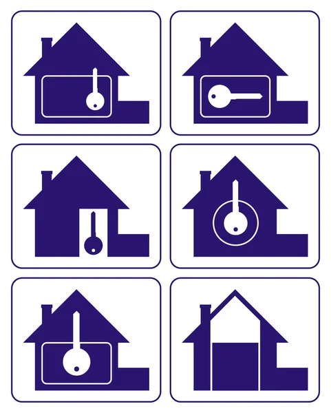 Logo de la maison 2 — Image vectorielle