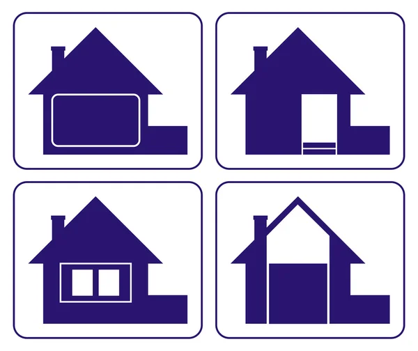 Λογότυπο σπίτι 3 — Διανυσματικό Αρχείο