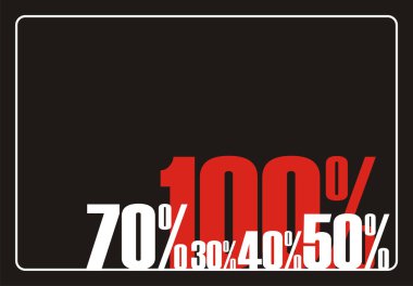 Percentage growth 7 clipart