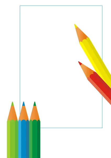 Ceruza 5 — Stock Fotó