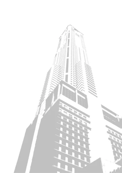 Ουρανοξύστης 7 — Φωτογραφία Αρχείου