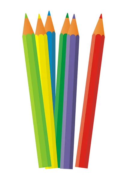 Bleistifte 10 — Stockvektor