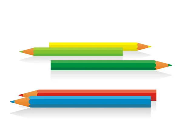 Crayons 12 — Image vectorielle