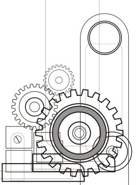 The mechanism 1 clipart