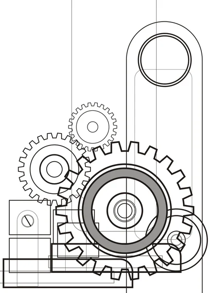 The mechanism 1 — Stock Photo, Image