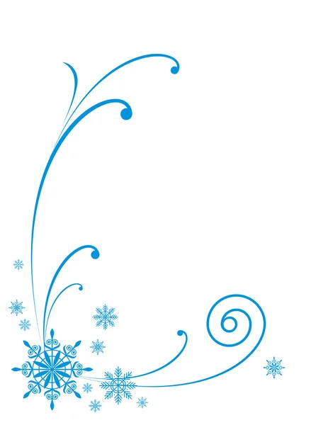 Winter ornament 4 — Stock Vector
