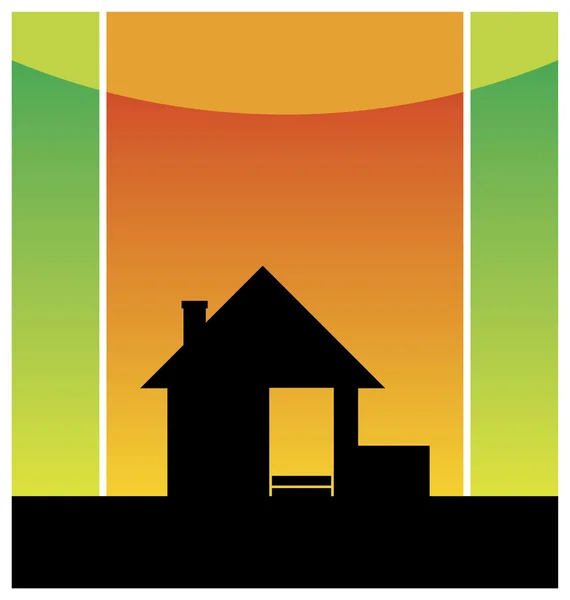 Nouvelle petite maison 2 — Image vectorielle