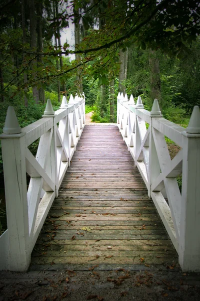 stock image Wooden bridge