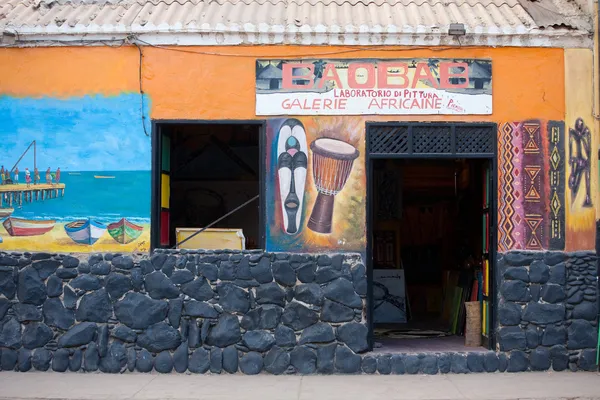 African souvenir shop — Stock Photo, Image