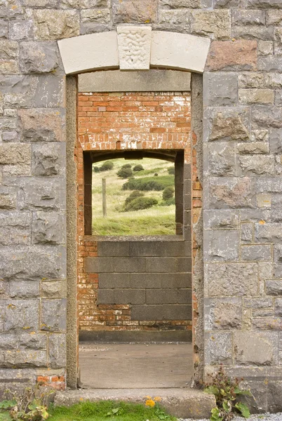 Open doorway — Stock Photo, Image