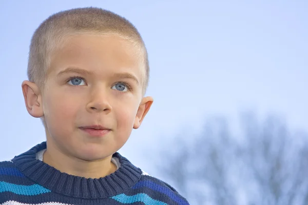 Portret jongen — Stockfoto