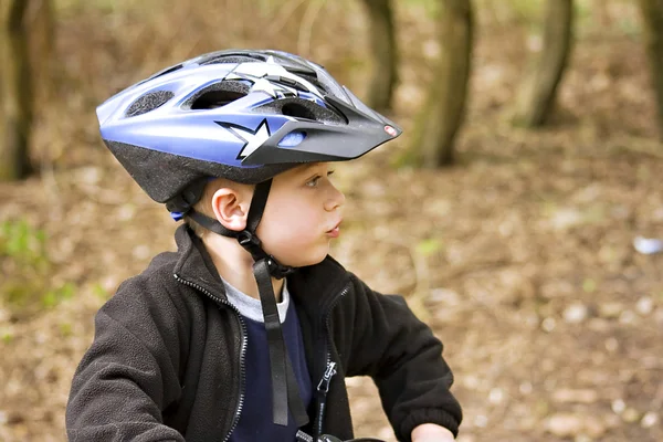Ciclo capacete — Fotografia de Stock