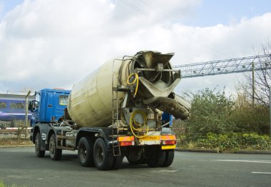 Cement mixer clipart