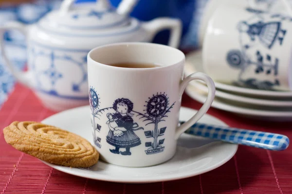 Голландская чашка чая — стоковое фото