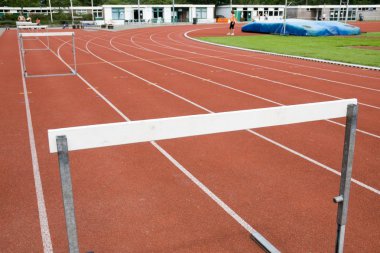 Hurdles for athletics clipart