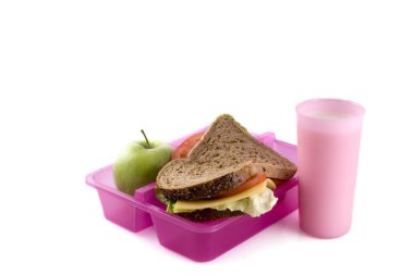 Healthy lunchbox clipart
