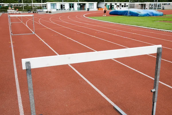 Hurdles for athletics — Stock Photo, Image