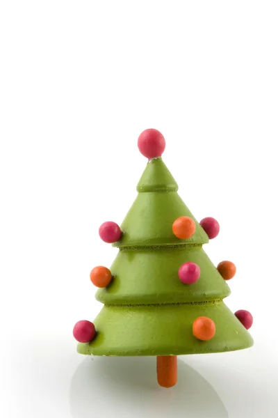 Απλό χριστουγεννιάτικο δέντρο — Φωτογραφία Αρχείου