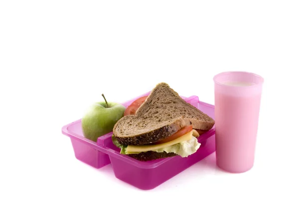 Lunchbox zdrowy — Zdjęcie stockowe