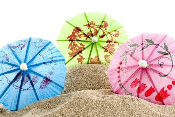 Tropiska parasoll — Stockfoto