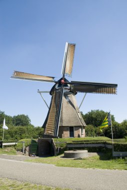 Dutch windmill clipart