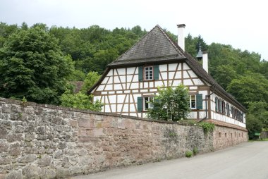 Traditional German house clipart