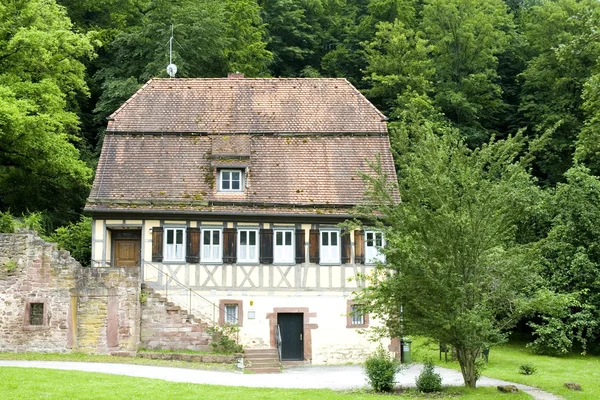 Typický německý dům — Stock fotografie