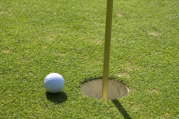 Hole in one — Stock Photo, Image