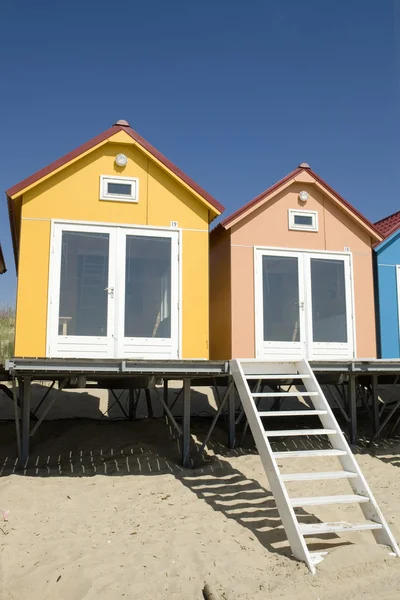 Beach-houses Stock Photo