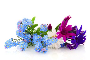 Summer flowers clipart