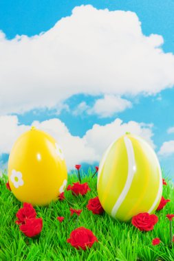 Easter eggs clipart