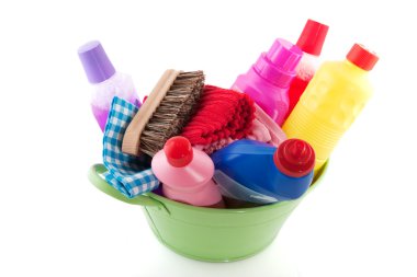 Cleaning products clipart