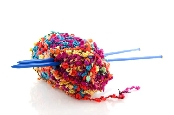 Colorful knitting — Stock Photo, Image
