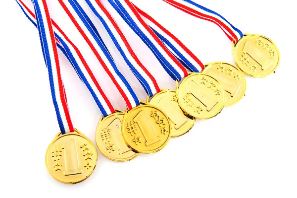 Medalhas de ouro — Fotografia de Stock