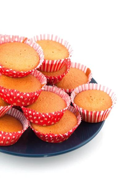 빨간 컵 케이크 — 스톡 사진