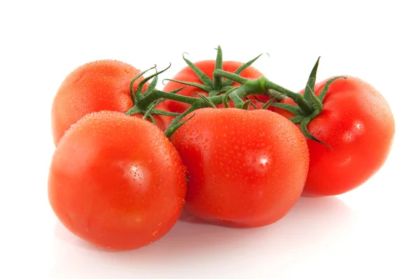 Cluster di pomodori freschi — Foto Stock