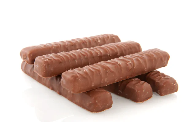 Čokoládové bonbóny pruhy — Stock fotografie